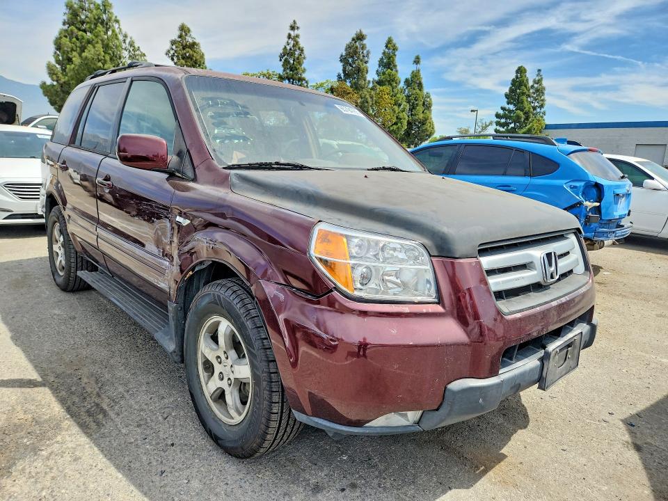 Photo 4 from auction – 2007 HONDA PILOT with VIN 2HKYF18487H509393