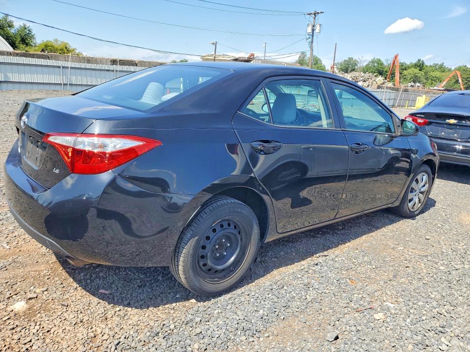 Photo 3 from auction – 2014 TOYOTA COROLLA with VIN 2T1BURHEXEC009836