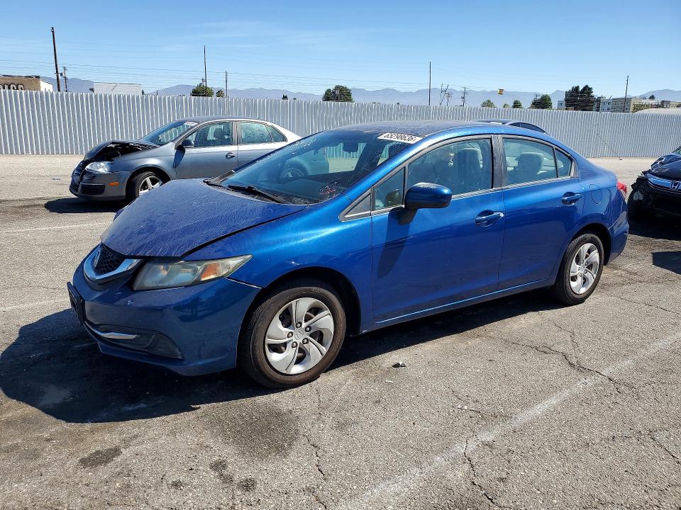 HONDA CIVIC 2015 with VIN 19XFB2F58FE200756 - Photo from auction