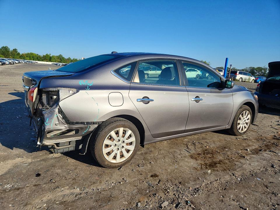 Photo 3 from auction – 2017 NISSAN SENTRA with VIN 3N1AB7APXHY341641