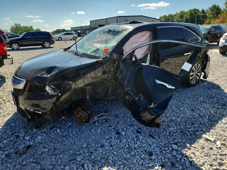 ACURA MDX 2016 with VIN 5FRYD4H43GB009193 - Photo from auction