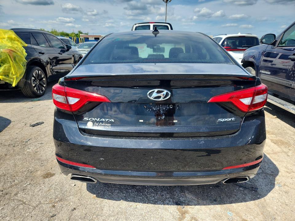 Photo 6 from auction – 2017 HYUNDAI SONATA with VIN 5NPE34AF4HH449574