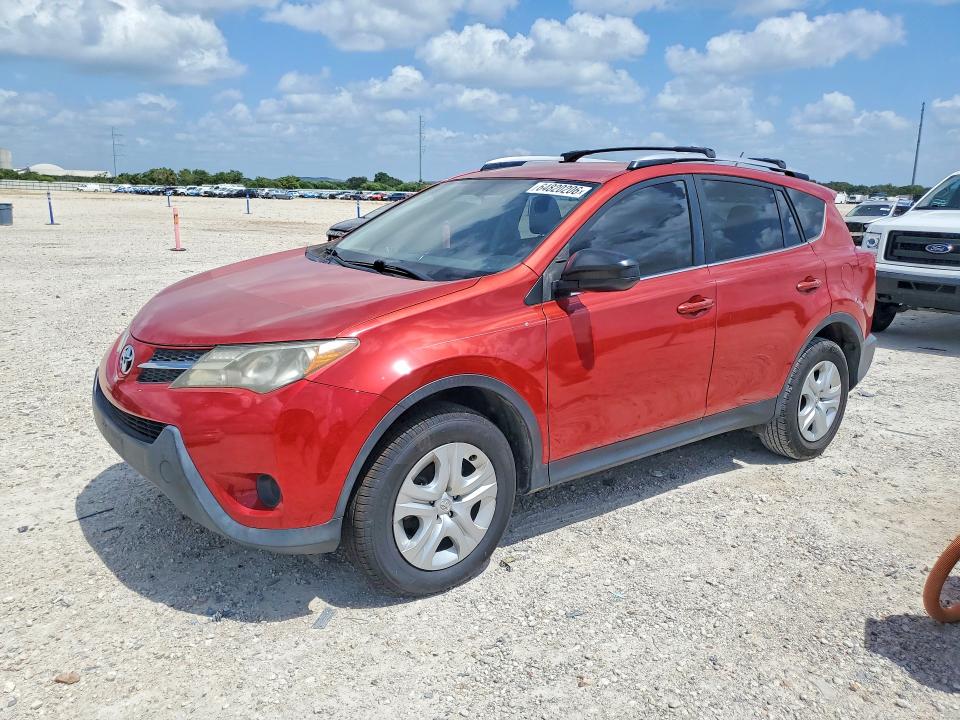 TOYOTA RAV4 2015 with VIN JTMZFREV9FJ055838 - Photo from auction
