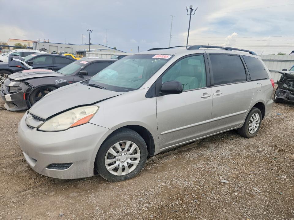 TOYOTA SIENNA 2008 with VIN 5TDZK23C88S210308 - Photo from auction