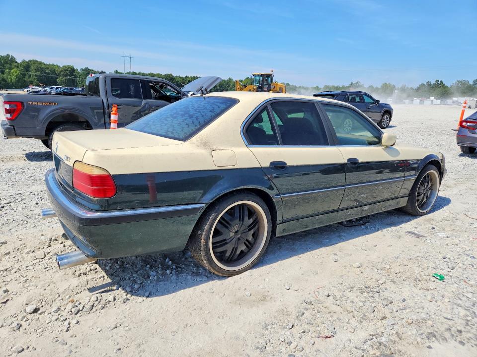 Photo 3 from auction – 2001 BMW 740 with VIN WBAGG83431DN89236