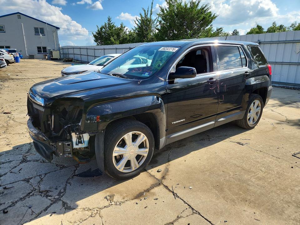 GMC TERRAIN 2017 with VIN 2GKFLSEK7H6100093 - Photo from auction