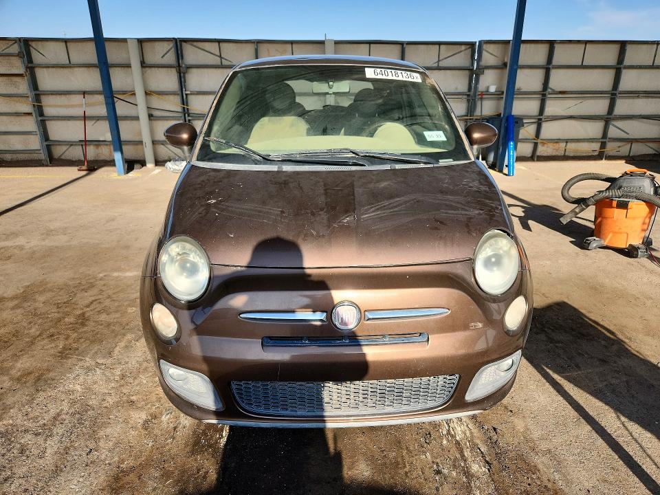 Photo 5 from auction – 2013 FIAT 500 with VIN 3C3CFFBR8DT596062