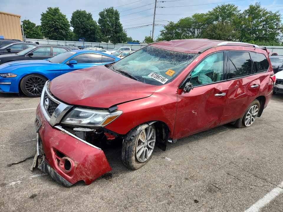 Photo 1 from auction – 2015 NISSAN PATHFINDER with VIN 5N1AR2MM6FC660694