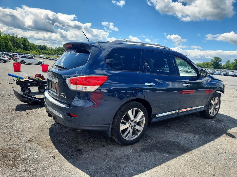 Photo 3 from auction – 2014 NISSAN PATHFINDER with VIN 5N1AR2MM1EC682360
