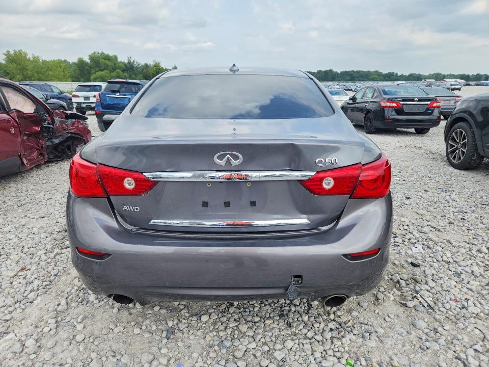 Photo 6 from auction – 2014 INFINITI Q50 with VIN JN1BV7AR3EM701084