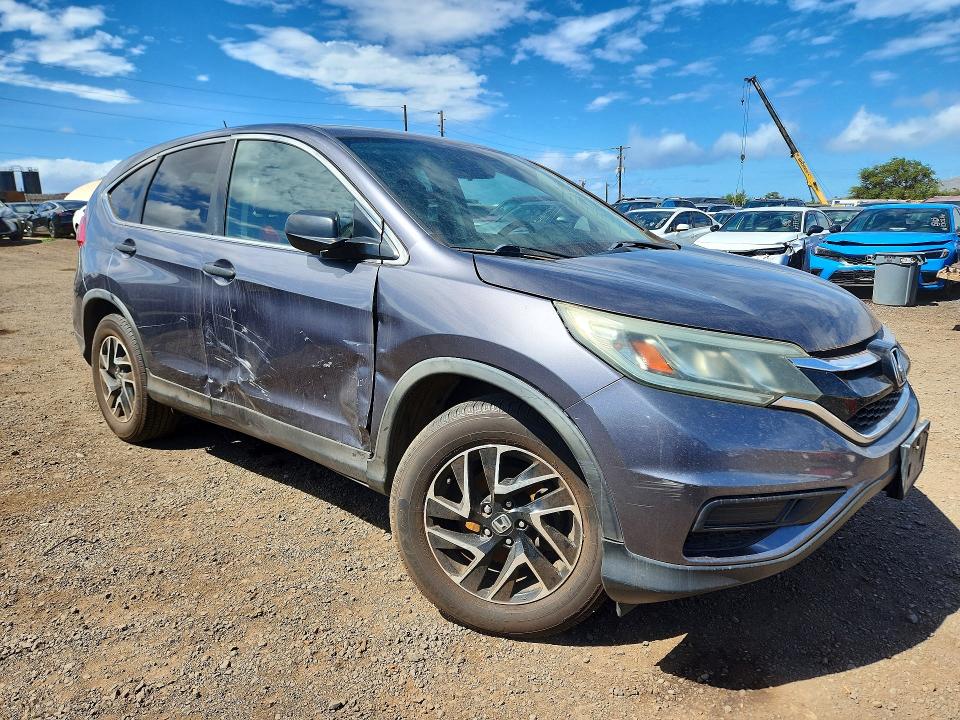 Photo 4 from auction – 2016 HONDA CR-V with VIN 2HKRM3H41GH515963