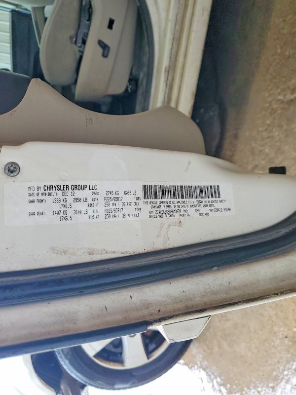 Photo 14 from auction – 2013 DODGE GRAND CARAVAN with VIN 2C4RDGBG8DR643870