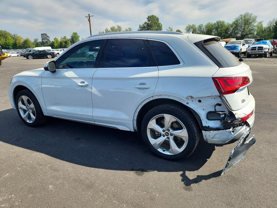 Photo 2 from auction – 2021 AUDI Q5 with VIN WA1BAAFY3M2055801