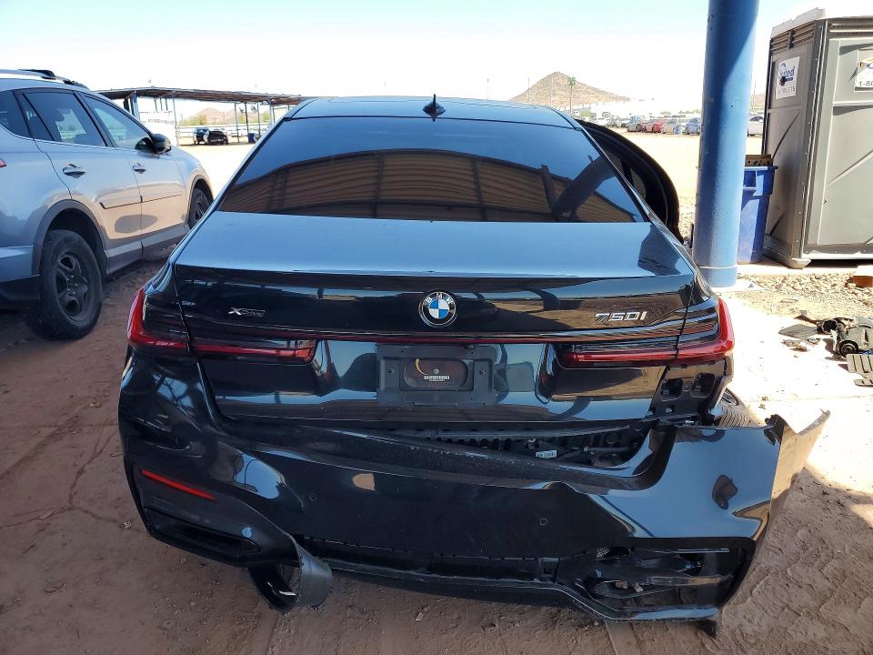 Photo 6 from auction – 2022 BMW 750 with VIN WBA7U2C04NCJ56975