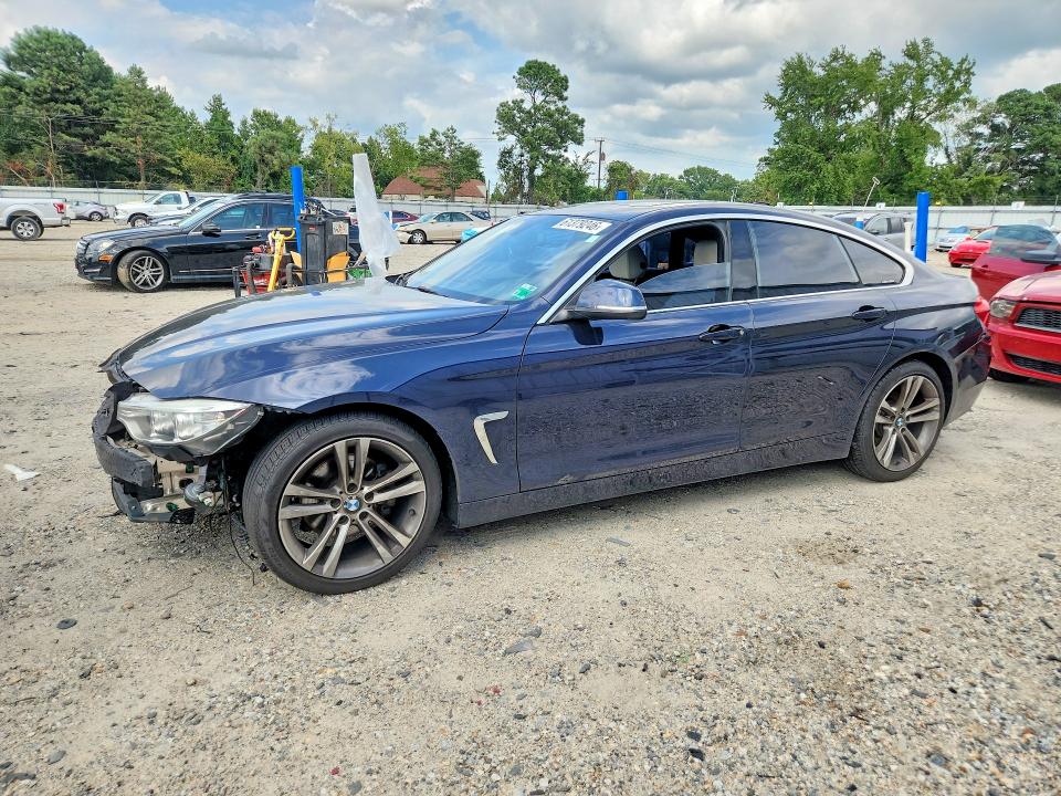 BMW 430I 2017 with VIN WBA4F7C55HG787060 - Photo from auction
