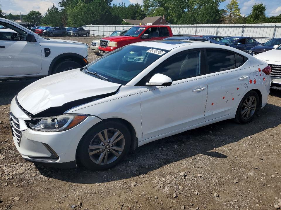 Снимка 1 от търг – 2018 HYUNDAI ELANTRA с VIN 5NPD84LF3JH378027