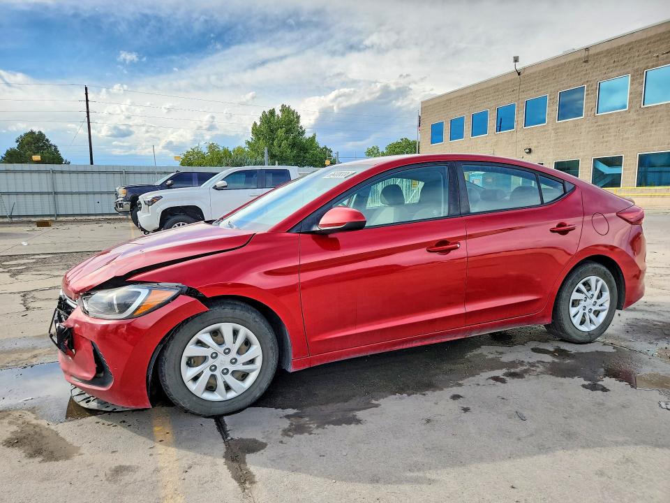 HYUNDAI ELANTRA 2017 with VIN 5NPD74LF0HH200671 - Photo from auction