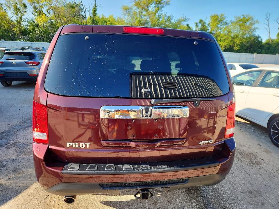 Photo 6 from auction – 2012 HONDA PILOT with VIN 5FNYF4H42CB064434