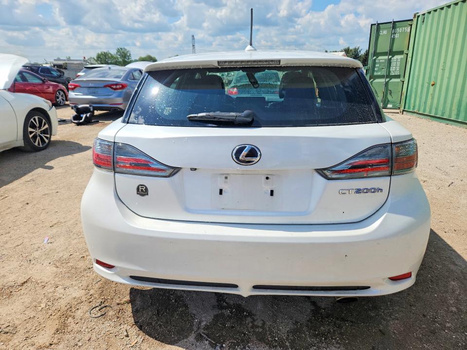 Photo 6 from auction – 2012 LEXUS CT with VIN JTHKD5BH5C2066323