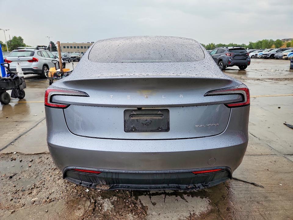 Photo 6 from auction – 2025 TESLA MODEL 3 with VIN 5YJ3E1EB5SF939096