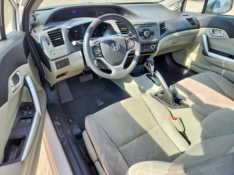 Photo 8 from auction – 2012 HONDA CIVIC with VIN 2HGFG3B8XCH504132