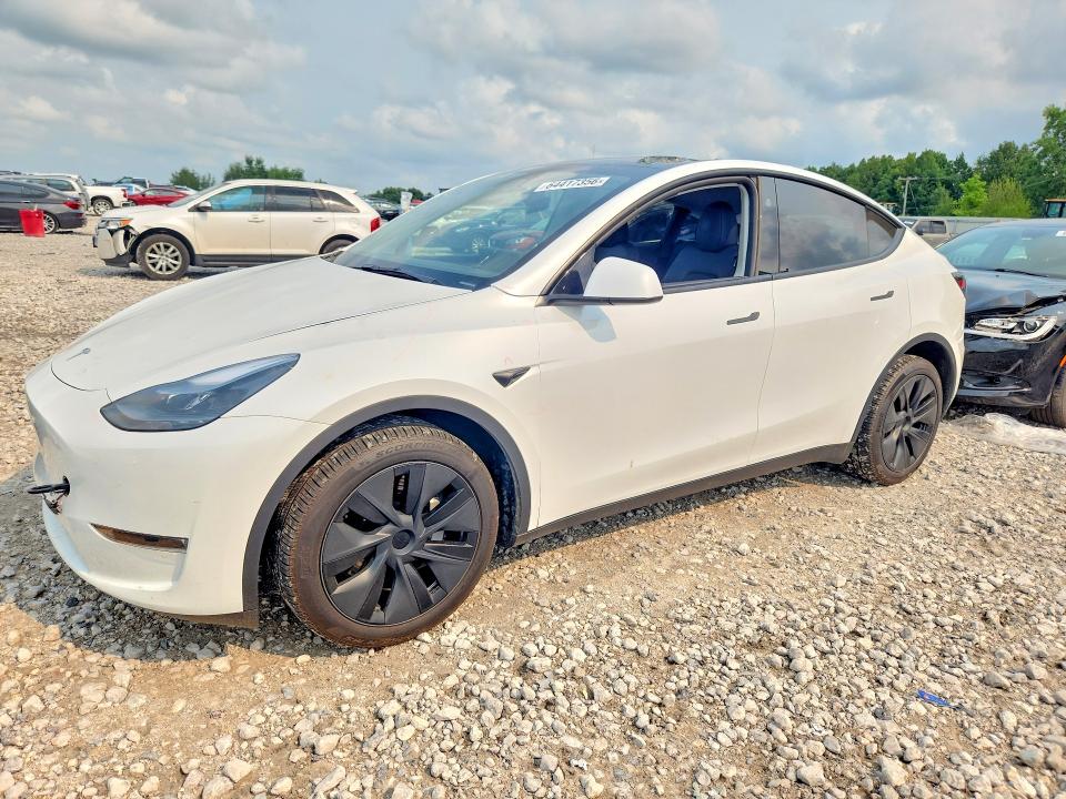 TESLA MODEL Y 2025 with VIN 7SAYGDEE5SA351632 - Photo from auction