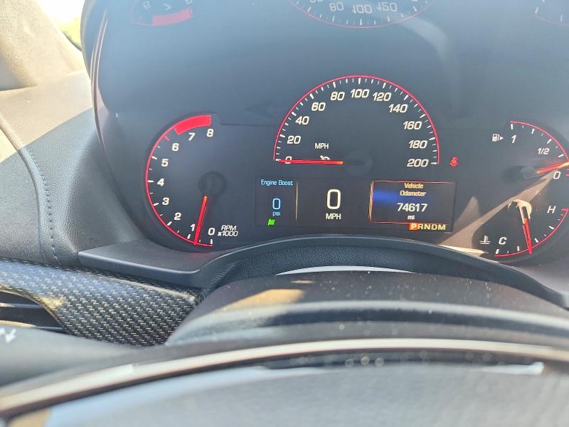Photo 9 from auction – 2022 CADILLAC ATS-V with VIN 1G6AN1RY3G0156891
