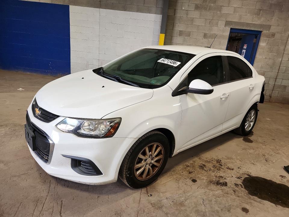 CHEVROLET SONIC 2017 with VIN 1G1JD5SG0H4153720 - Photo from auction