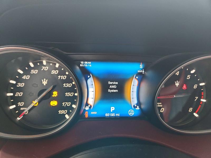 Photo 9 from auction – 2017 MASERATI LEVANTE with VIN ZN661YUL0HX215759