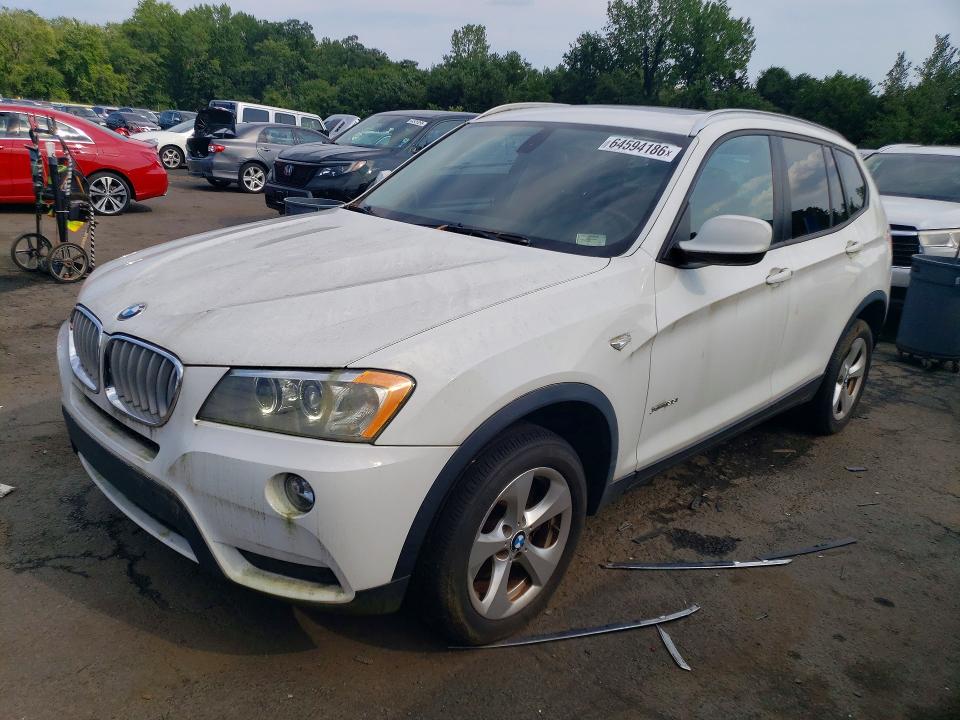 BMW X3 2012 with VIN 5UXWX5C59CL724250 - Photo from auction