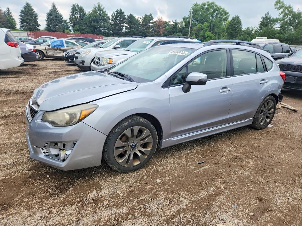 SUBARU IMPREZA 2015 with VIN JF1GPAU65F8205151 - Photo from auction