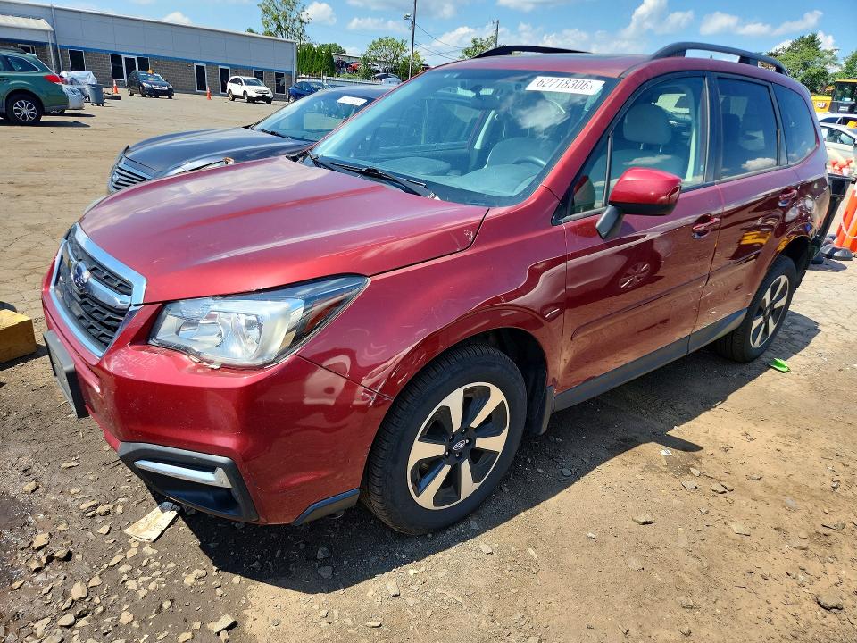 SUBARU FORESTER 2017 with VIN JF2SJAGC7HH495775 - Photo from auction
