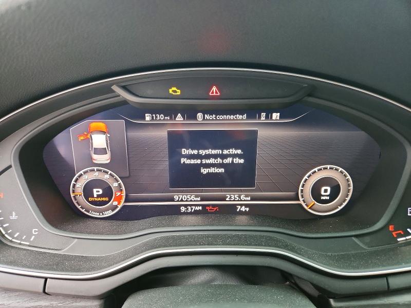 Photo 9 from auction – 2018 AUDI A4 with VIN WAUENAF48JA040259