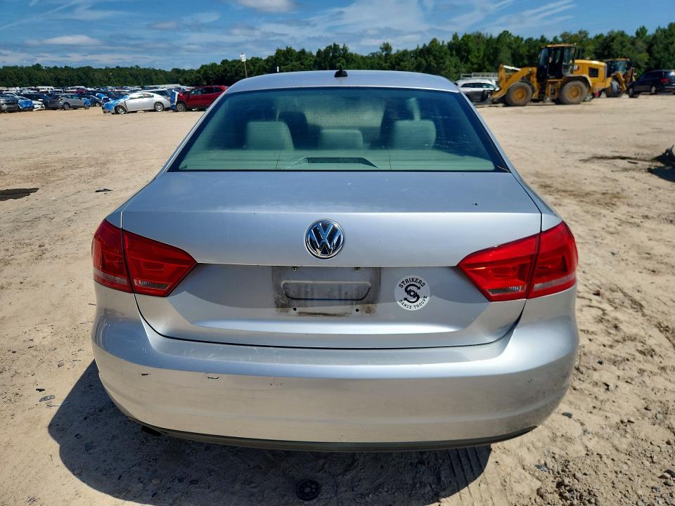 Photo 6 from auction – 2015 VOLKSWAGEN PASSAT with VIN 1VWAT7A35FC040480
