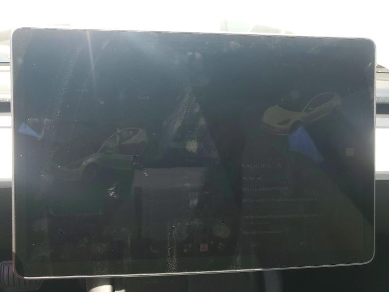 Photo 9 from auction – 2022 TESLA MODEL 3 with VIN 5YJ3E1EA5NF373582