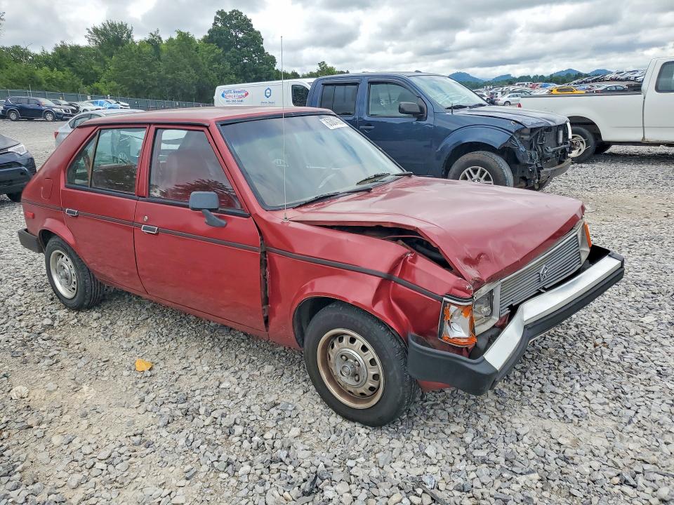 Photo 4 from auction – 1990 DODGE OMNI with VIN 1B3XL18D8LC730052
