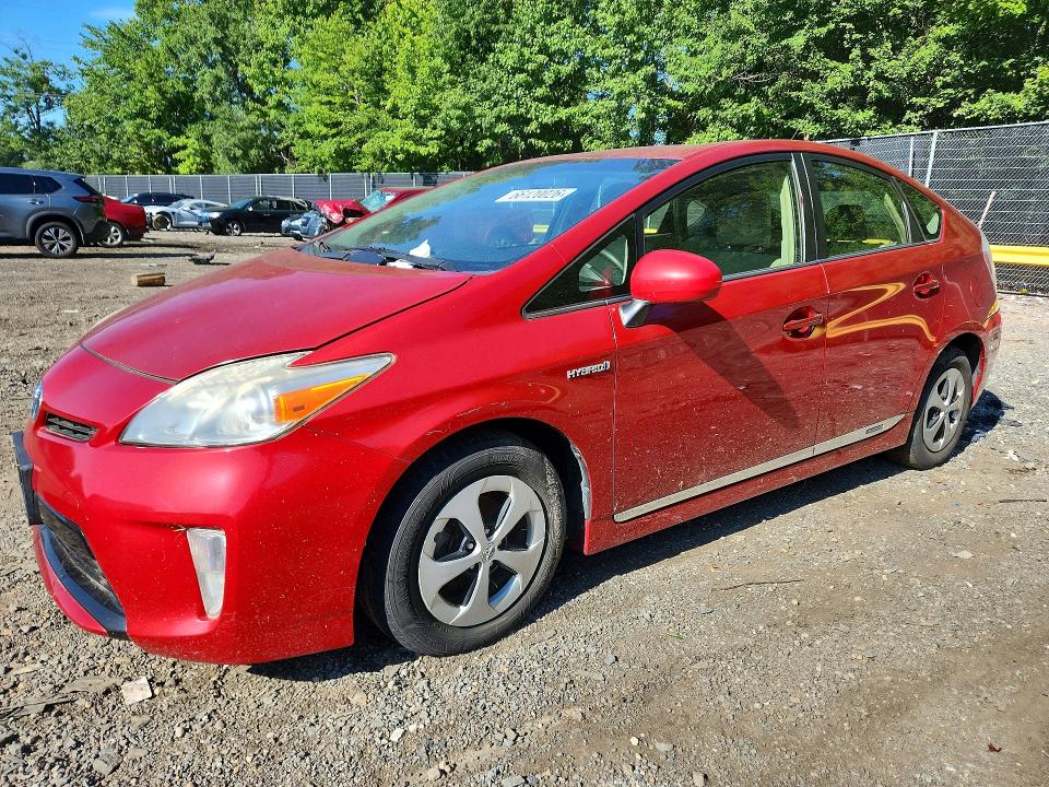 TOYOTA PRIUS 2012 with VIN JTDKN3DU3C1539364 - Photo from auction