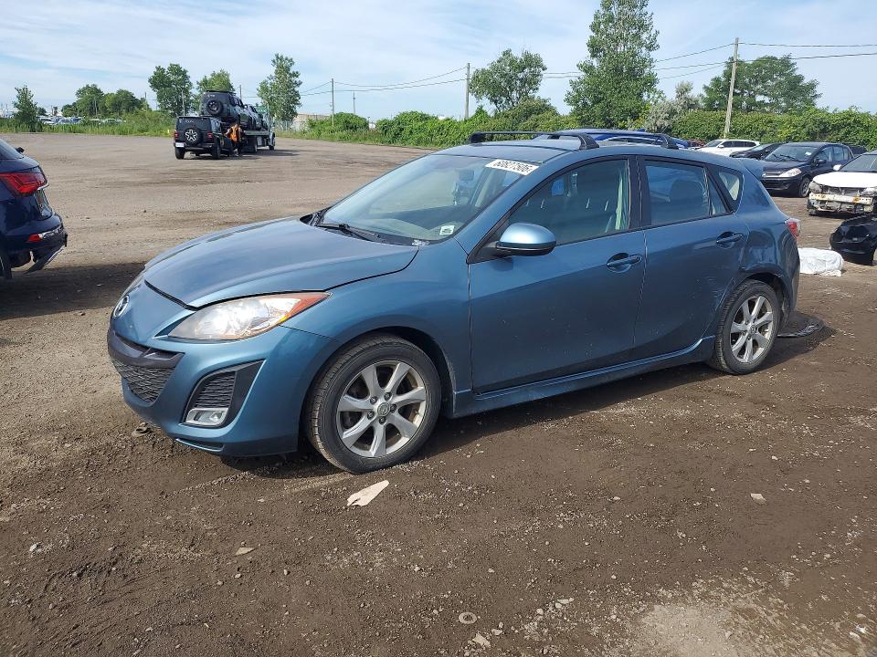 MAZDA 3 2011 with VIN JM1BL1L59B1498371 - Photo from auction