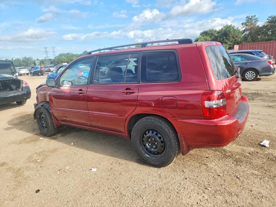 Photo 2 from auction – 2006 TOYOTA HIGHLANDER with VIN JTEDD21A460143241