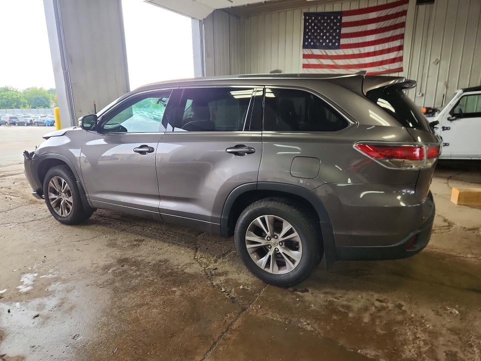 Photo 2 from auction – 2015 TOYOTA HIGHLANDER with VIN 5TDJKRFH1FS147675