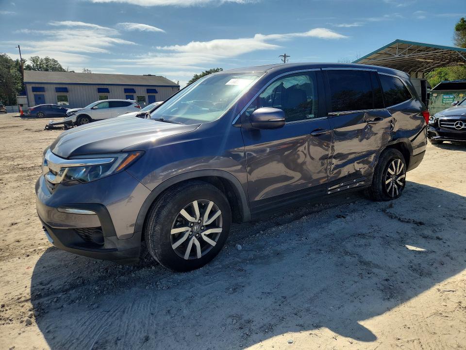 HONDA PILOT 2020 with VIN 5FNYF5H57LB017186 - Photo from auction