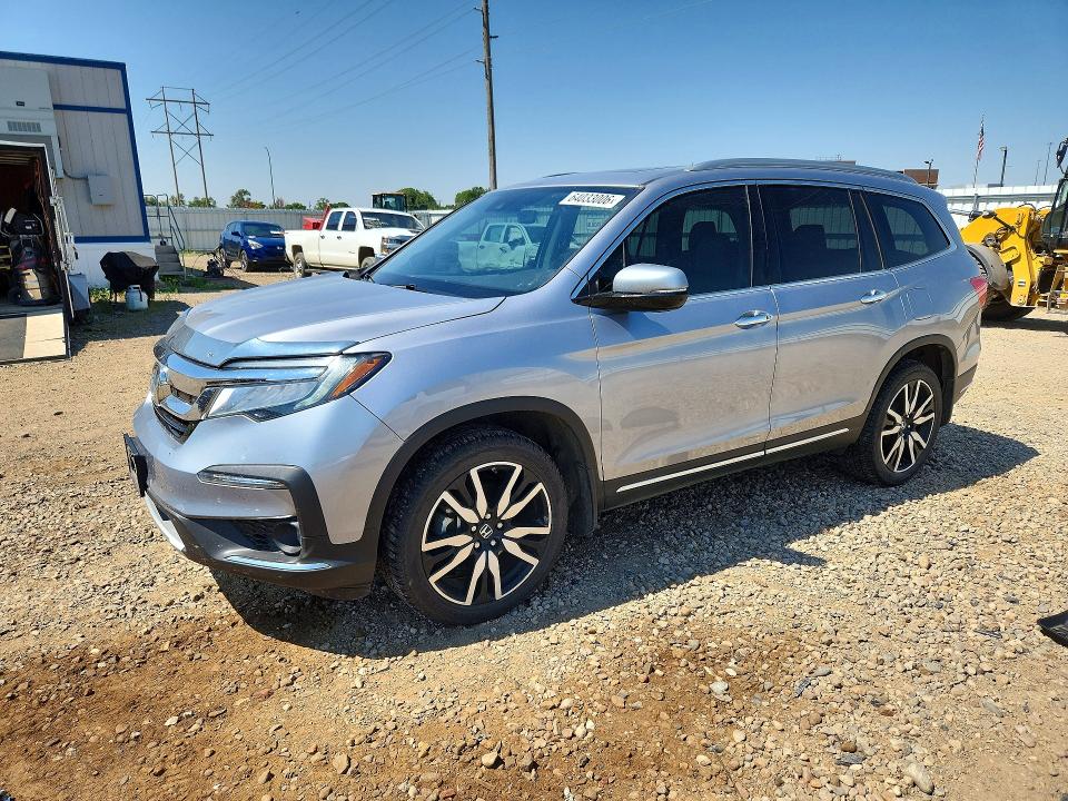 HONDA PILOT 2020 with VIN 5FNYF6H96LB016569 - Photo from auction