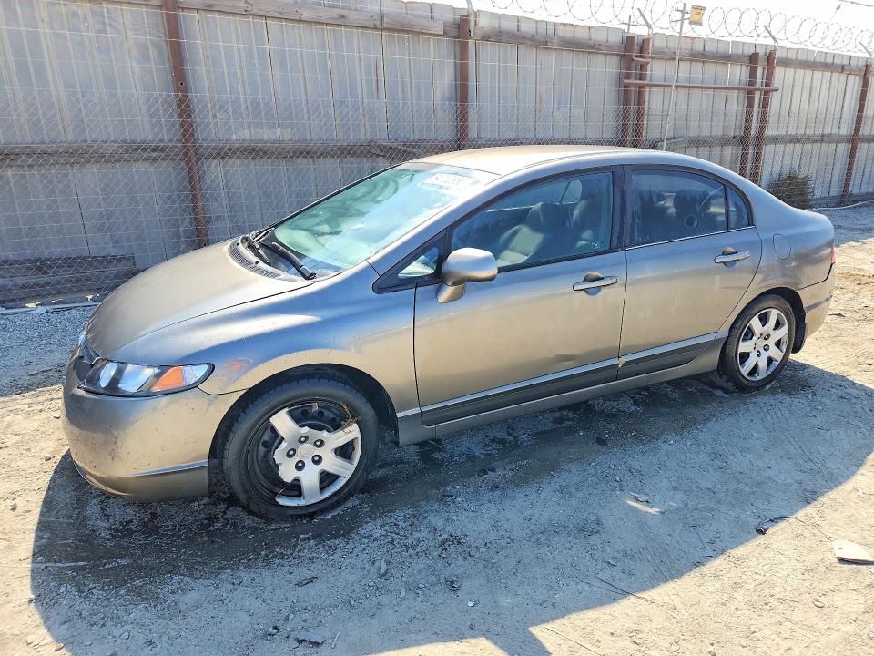 Photo 1 from auction – 2007 HONDA CIVIC with VIN 1HGFA16547L006507