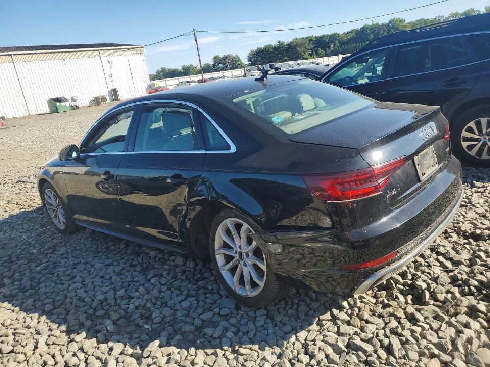 Photo 2 from auction – 2019 AUDI A4 with VIN WAUFNAF48KN007695