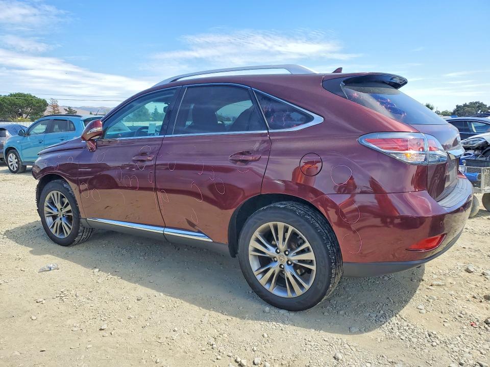 Photo 2 from auction – 2013 LEXUS RX 350 with VIN JTJBK1BA5D2452452