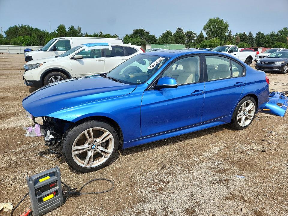 BMW 340 2016 with VIN WBA8B7C54GK703562 - Photo from auction