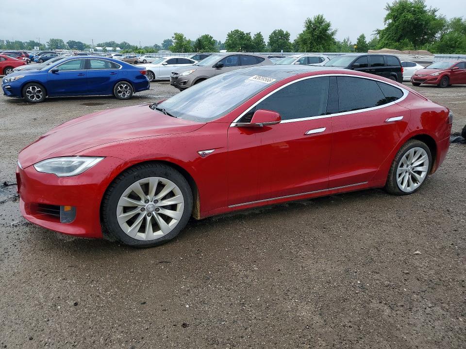 TESLA MODEL S 2016 with VIN 5YJSA1E21GF152399 - Photo from auction