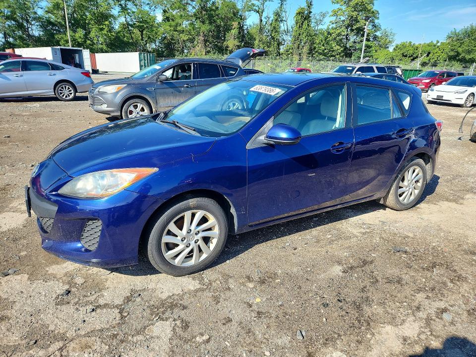 MAZDA 3 2012 with VIN JM1BL1L85C1544273 - Photo from auction