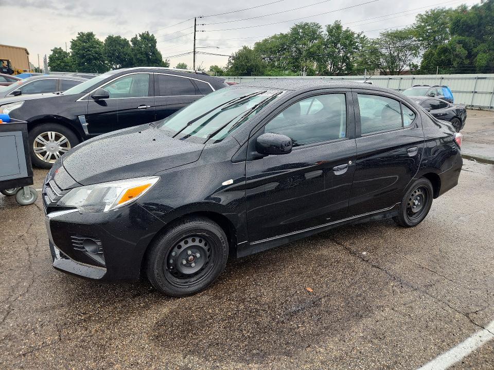 MITSUBISHI MIRAGE 2021 with VIN ML32FUFJ8MHF01536 - Photo from auction