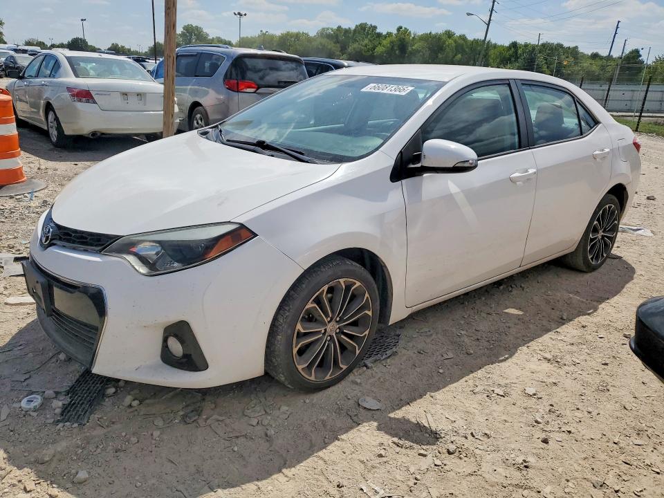 TOYOTA COROLLA 2016 with VIN 2T1BURHE8GC530380 - Photo from auction